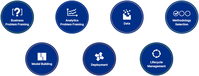seven domains of analytics process